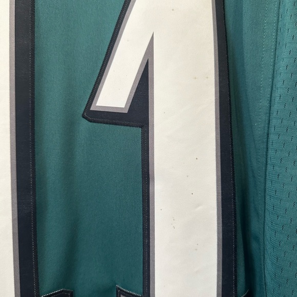 Carson Wentz Philadelphia Eagles Teal NFL Jersey #11 size XL - Picture 5 of 6